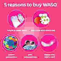 WASO | Floral Detergent Powder | 50G |10 Packets WASO | Floral Detergent Powder | 50G |10 Packets