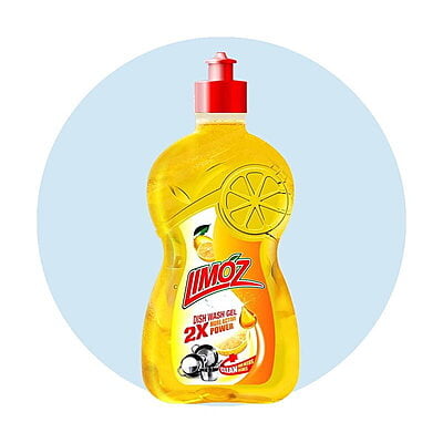 Limoz 2X Active Power Lemon | Dish Wash Gel |2 Pack