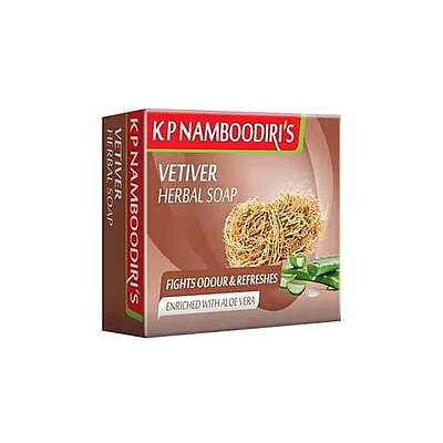Namboodiri's  Vettiver Soap 75gm 4pack