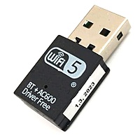 USB WIFI + Bluetooth 5.0 Adapter With Window 7/8/8.1/10/XP/Mac (AD-UW-0213 AC600) USB WIFI + Bluetooth 5.0 Adapter With Window 7/8/8.1/10/XP/Mac (AD-UW-0213 AC600)