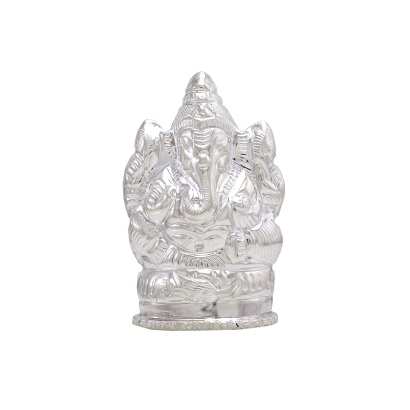 Silver Lord Ganesh Idol, Statue