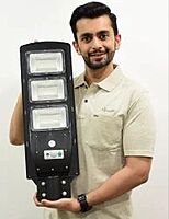 KL 3 Solar integrated street Light With Remote
