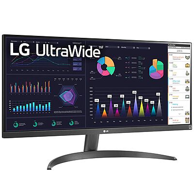 LG, 29 Inch UltraWide Full HD IPS Monitor, 29WQ500-B LG, 29 Inch UltraWide Full HD IPS Monitor, 29WQ500-B