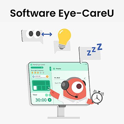 BenQ 27" 2K QHD USB-C Ergo Eye-Care Monitor, GW2790QT BenQ 27" 2K QHD USB-C Ergo Eye-Care Monitor, GW2790QT