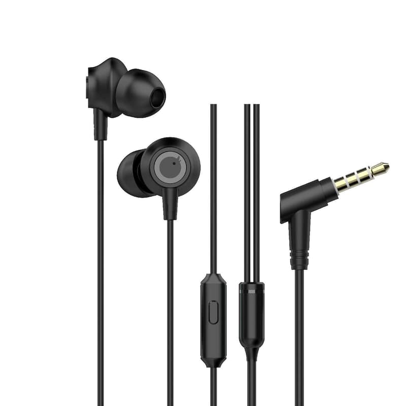 Blaupunkt EM10 in-Ear Wired Earphone with Mic and Deep Bass HD Sound Mobile Headset with Noise Isolation and with customised Extra Ear gels