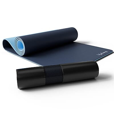 Lifelong Dual Color TPE Material Yoga Mat for Women & Men 6mm Anti-Slip Yoga Mat for Gym Workout Exercise Mat Lifelong Dual Color TPE Material Yoga Mat for Women & Men 6mm Anti-Slip Yoga Mat for Gym Workout Exercise Mat