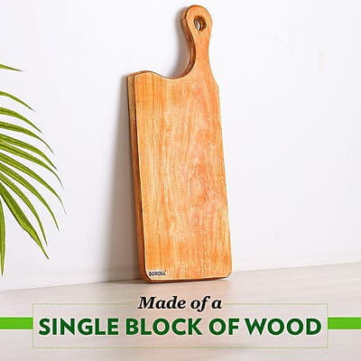 Borosil Premium Organic Neem Wood 17 mm Chopping Board