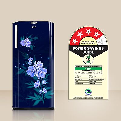 Godrej 180 L 4 Star Turbo Cooling Technology