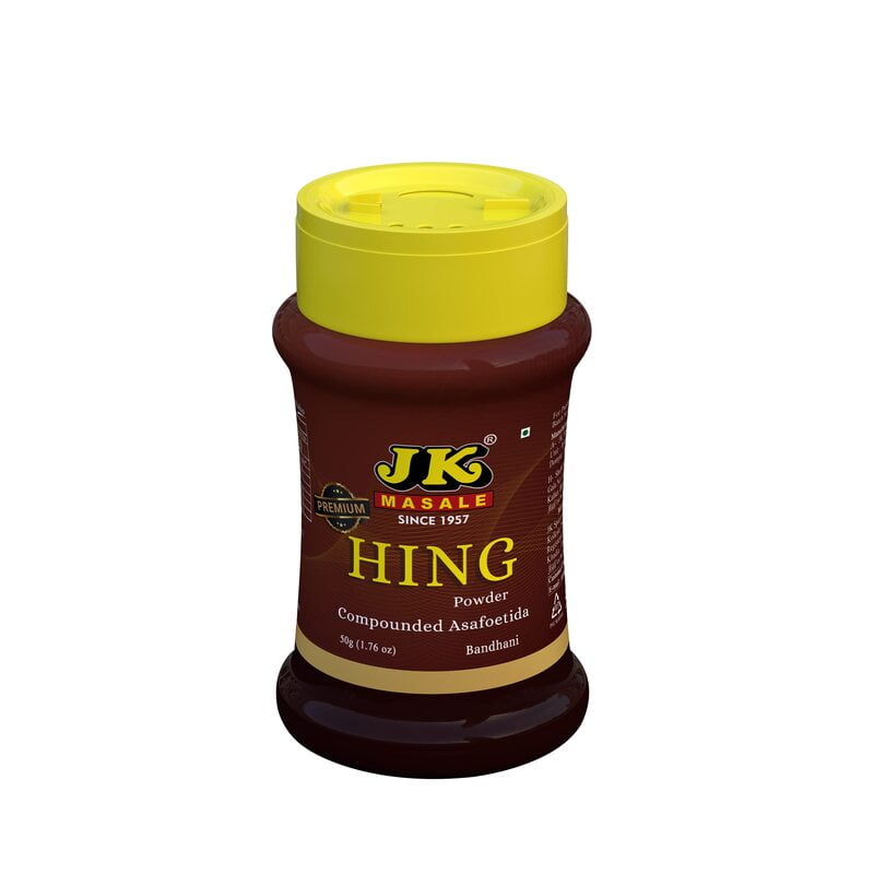 JK Hing (Asafoetida) Powder 50 grams JK Hing (Asafoetida) Powder 50 grams