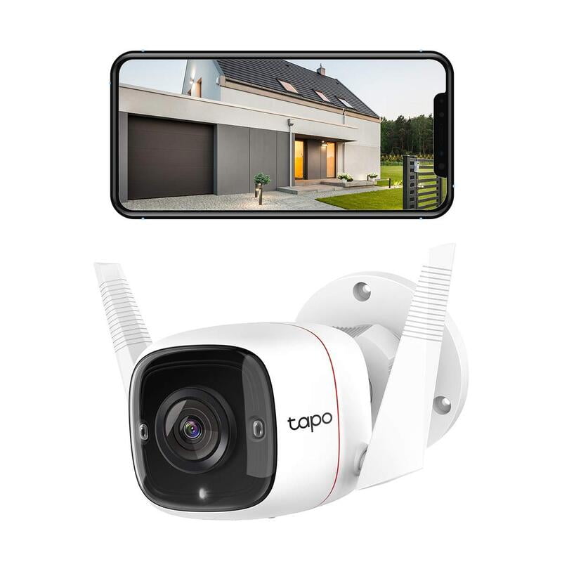 TP-LINK 3MP 1296p High Definition Outdoor CCTV Security Wi-Fi Smart Camera