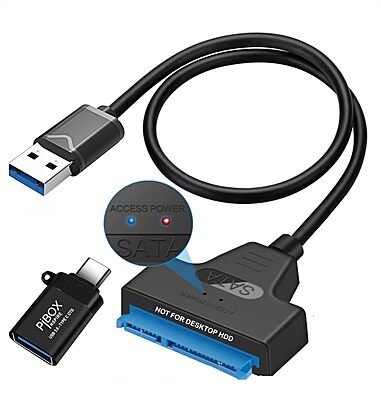 USB 3.0 USB C OTG to 2.5" SATA III Hard Drive Adapter