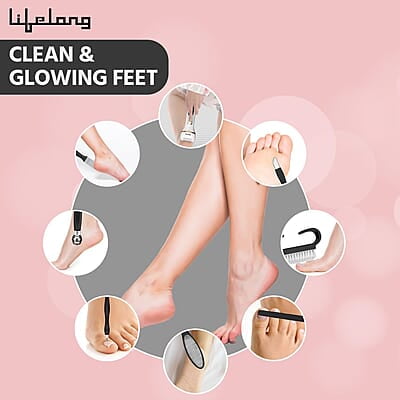 Lifelong Callus Remover for Feet with Pedicure Kit, Callus Remover For Feet Electronic, CallusRemover, 3 Roller Heads, 2 Speeds & Rechargeable Battery Lifelong Callus Remover for Feet with Pedicure Kit, Callus Remover For Feet Electronic, CallusRemover, 3 Roller Heads, 2 Speeds & Rechargeable Battery