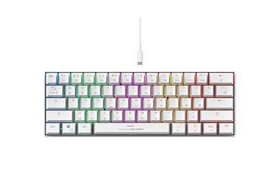 Cosmic Byte Themis 61 Key Mechanical Per Key RGB Gaming Keyboard CB-GK-21 ( White )