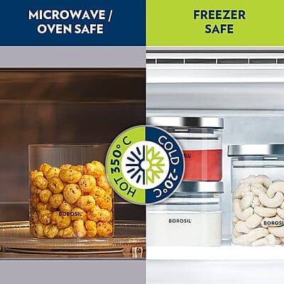 BOROSIL AQUA SET - MARINA 1.3 L+ VISION MEDIUM