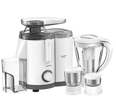 Havells Stainless Steel Endura Cresta Juicer Mixer Grinder, 500W, 4 Jar
