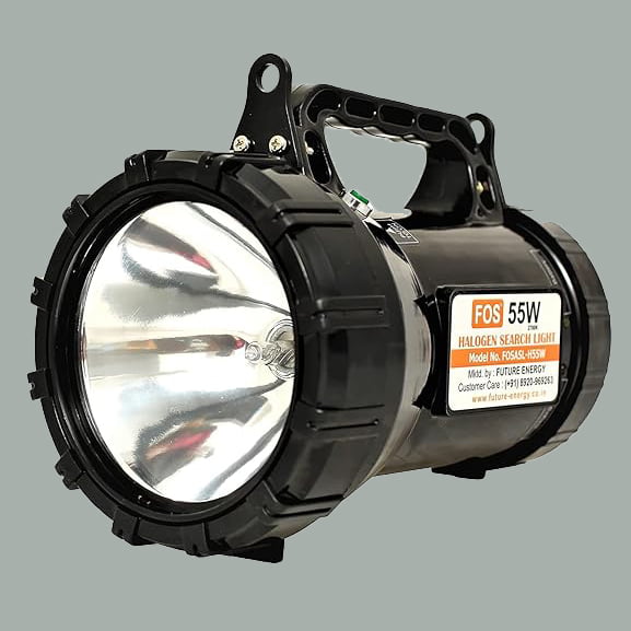 Commando Torch Heavy Duty Rechargeable Hand Held Torch, ABS, 1600 Lumens