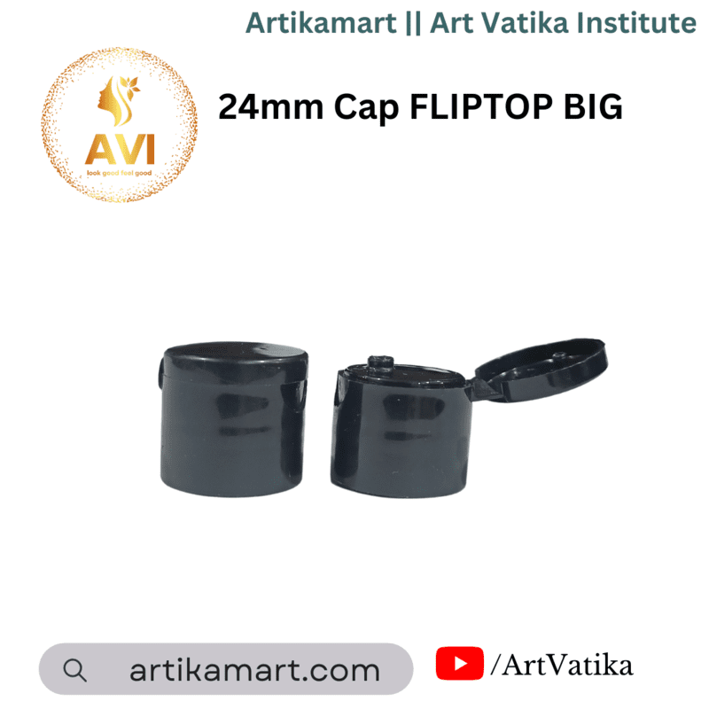 24mm Cap FLIPTOP Black 24mm Cap FLIPTOP Black