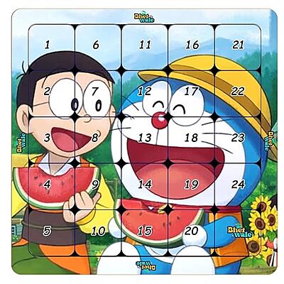 Wooden Puzzle Doremon & Nobita Jigsaw - Fun Educational Puzzle for Kids and Adults, MDF, 6x6 Inches | Activities, and Gift Ideas Wooden Puzzle Doremon & Nobita Jigsaw - Fun Educational Puzzle for Kids and Adults, MDF, 6x6 Inches | Activities, and Gift Ideas