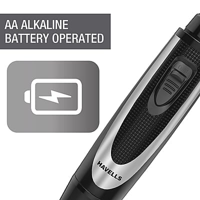 Havells Ne6322 Nose&Ear Hair Trimmer,Battery Operated&Easy To Carry (Black), Unisex Havells Ne6322 Nose&Ear Hair Trimmer,Battery Operated&Easy To Carry (Black), Unisex