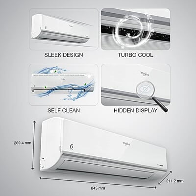 Whirlpool 1 Ton AC 1.0 T NEOCOOL PRO 3S COPR