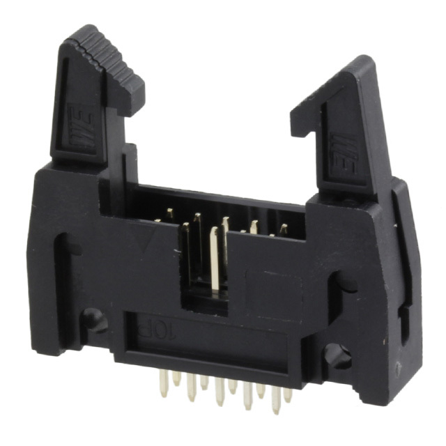 FRC Male Header Straight PCB Mount With Lock – 2.54mm Pitch FRC Male Header Straight PCB Mount With Lock – 2.54mm Pitch