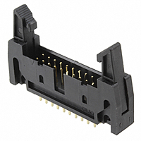 FRC Male Header Straight PCB Mount With Lock – 2.54mm Pitch FRC Male Header Straight PCB Mount With Lock – 2.54mm Pitch