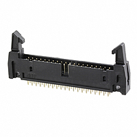 FRC Male Header Straight PCB Mount With Lock – 2.54mm Pitch FRC Male Header Straight PCB Mount With Lock – 2.54mm Pitch