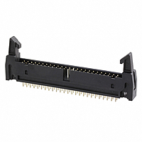 FRC Male Header Straight PCB Mount With Lock – 2.54mm Pitch FRC Male Header Straight PCB Mount With Lock – 2.54mm Pitch