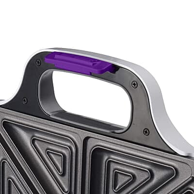 Wonderchef Deep Pocket Electric Griller,Sandwich Maker 830 Watt Auto Temp Control, LED indicator