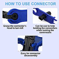 Solar MC4 spanner tool MC4 Connector (1 pair) Solar MC4 spanner tool MC4 Connector (1 pair)