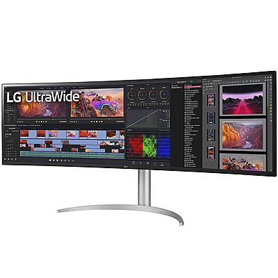 LG , 49" UltraWide Dual QHD Nano IPS Curved Monitor, 32:9, 144Hz,49WQ95C-W LG , 49" UltraWide Dual QHD Nano IPS Curved Monitor, 32:9, 144Hz,49WQ95C-W
