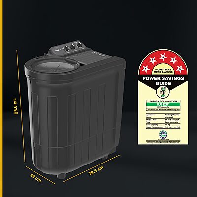 Whirlpool 7.0 Kg 5 Star Ace Supreme Semi-Automatic Top Loading Washing Machine