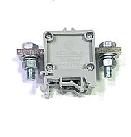 100 Amp Bush bar Type Polymide Terminal Block Grey | FTS-50LP 100 Amp Bush bar Type Polymide Terminal Block Grey | FTS-50LP