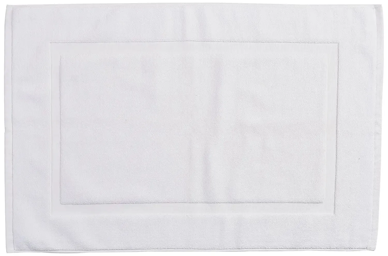 Sofrito Cotton Bath Mat - Divine - White Sofrito Cotton Bath Mat - Divine - White