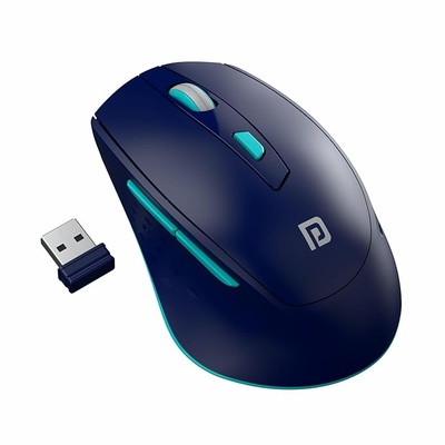 Portronics Toad 32 Wireless Mouse with 6 Buttons, 2.4 GHz Connectivity, 10m Working Range, Ergonomic Design, Adjustable Optical DPI, Auto Power Saving, for Laptop & PC Portronics Toad 32 Wireless Mouse with 6 Buttons, 2.4 GHz Connectivity, 10m Working Range, Ergonomic Design, Adjustable Optical DPI, Auto Power Saving, for Laptop & PC