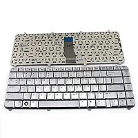 Laptop Keyboard Compatible for HP Pavilion DV5 DV5Z DV5 1000 DV5 1301 DV5 1100 Silver