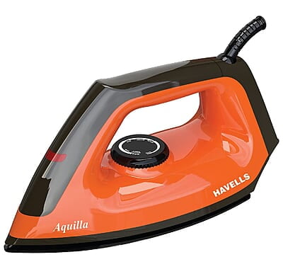 Havells Dry Iron Aquilla 1000W Iron Press German Technology Non Sick Coated Sole Plate Havells Dry Iron Aquilla 1000W Iron Press German Technology Non Sick Coated Sole Plate