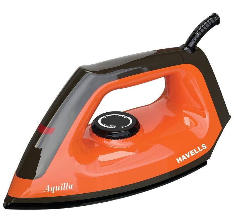 Havells Dry Iron Aquilla 1000W Iron Press German Technology Non Sick Coated Sole Plate Havells Dry Iron Aquilla 1000W Iron Press German Technology Non Sick Coated Sole Plate