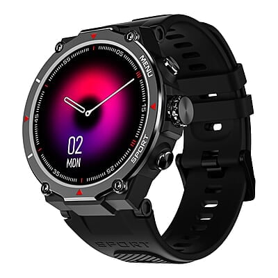 Noise Force Rugged Smartwatch Jet Black