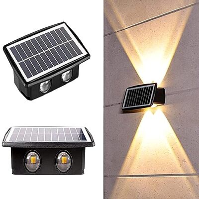 RGB 222 Venus Lence Model Wall Up Down Solar Light Way