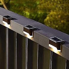 StaIr Light Solar Auto On Off Warm White Light Black Brown Color Body Available Way StaIr Light Solar Auto On Off Warm White Light Black Brown Color Body Available Way