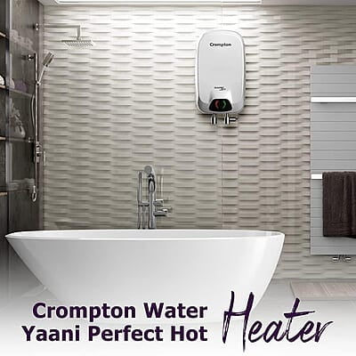 Crompton Rapid Jet 5-L Instant Water Heater with Advanced 4 level Safety