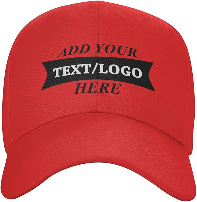 Printed Red Caps with Your Name, Logo, Company Name, Image Printed on it. Best Printed Red Caps with Your Name, Logo, Company Name, Image Printed on it. Best