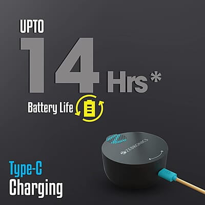 Zebronics Sound Bomb G1 Gaming Bluetooth True Wireless Stereo in Ear Earbuds, 50Ms Low Latency, AAC Support, Flash Connect, Deep Bass, Splash Proof, Voice Assistant, Bt V5.0 with Mic