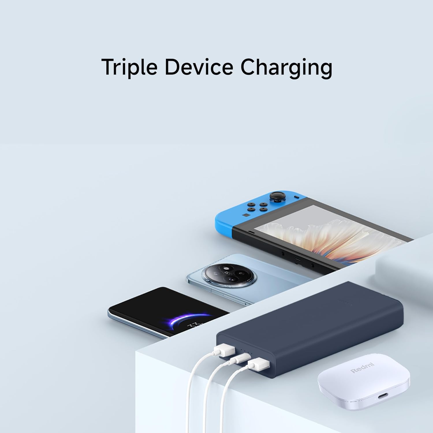 Xiaomi Power Bank 4i 20000mAh 33W Super Fast Charging PD | Power Delivery | QC 3.0|Type C Input & Output |Triple Output Ports|Supports Android,Apple, Tablets, Earbuds, Watches Xiaomi Power Bank 4i 20000mAh 33W Super Fast Charging PD | Power Delivery | QC 3.0|Type C Input & Output |Triple Output Ports|Supports Android,Apple, Tablets, Earbuds, Watches