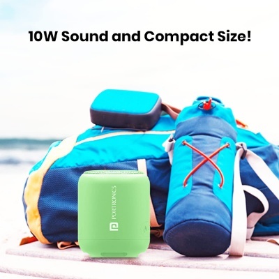 Portronics SoundDrum 1 10W TWS Portable Bluetooth Speaker, POR 1288 Portronics SoundDrum 1 10W TWS Portable Bluetooth Speaker, POR 1288