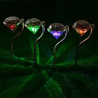 Kohinoor Model Rechargeable Solar Garden Light Solar Light Outdoor Rainproof Garden Light Street Light In-Ground Lights