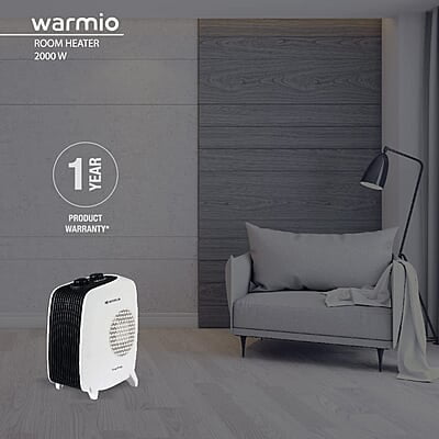 Havells Warmio Room Heater (2000 Watts, White)