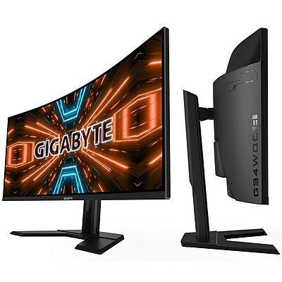 GIGABYTE 34-Inch, 144Hz, UWQHD, Curved Gaming Monitor , G34WQC GIGABYTE 34-Inch, 144Hz, UWQHD, Curved Gaming Monitor , G34WQC
