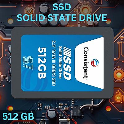 Consistent S6 SATA SSD 512GB (CTSSD512S6)